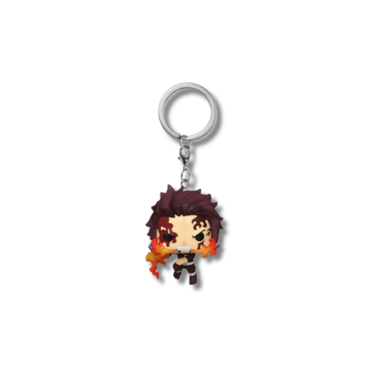 Keychain Funko POP! Demon Slayer: Tanjiro Kamado (Dancing Flash)