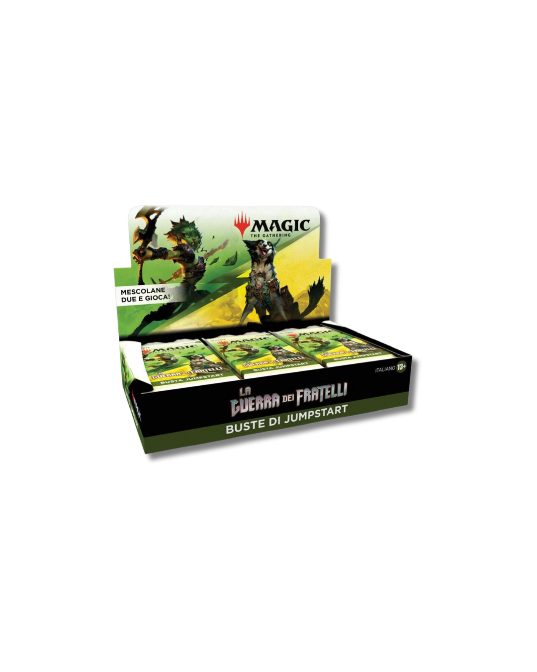 Magic - Booster Box Jumpstart da 18 Buste - La Guerra dei Fratelli (ITA)