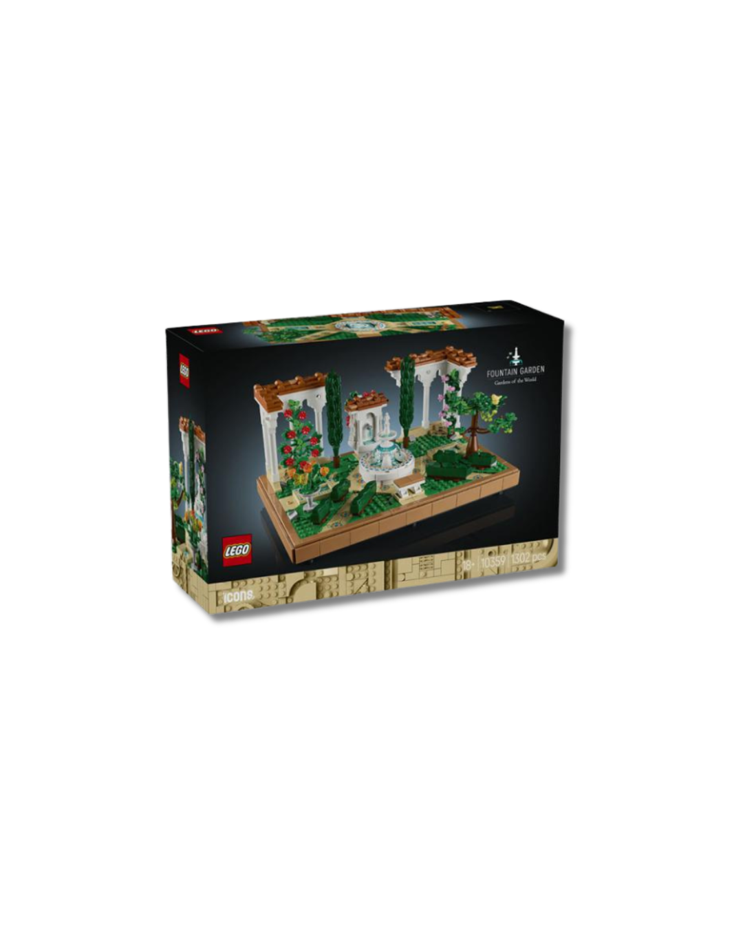 Lego Botanicals - Il Giardino della Fontana 1302 pz