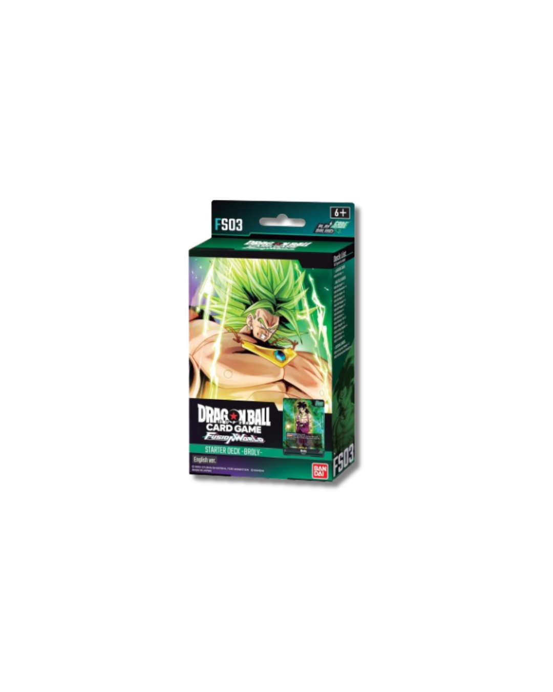 Dragon Ball Super Card Game: Fusion World - Starter Deck - Broly FS-03 (ENG)