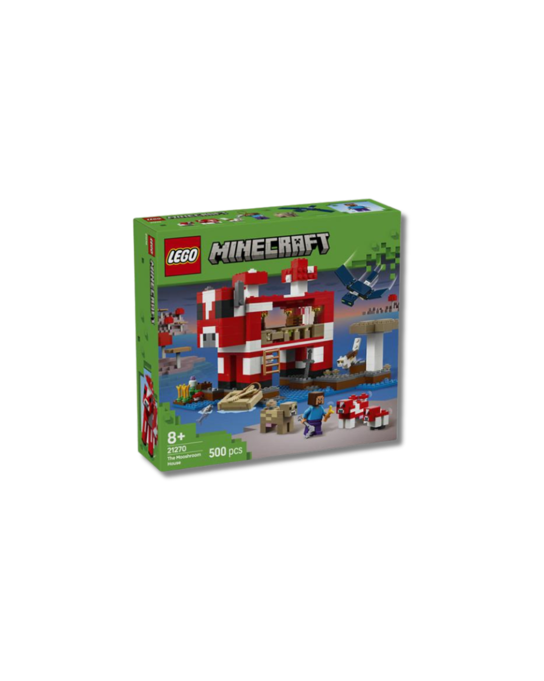 Lego Minecraft -La casa del Mooshroom