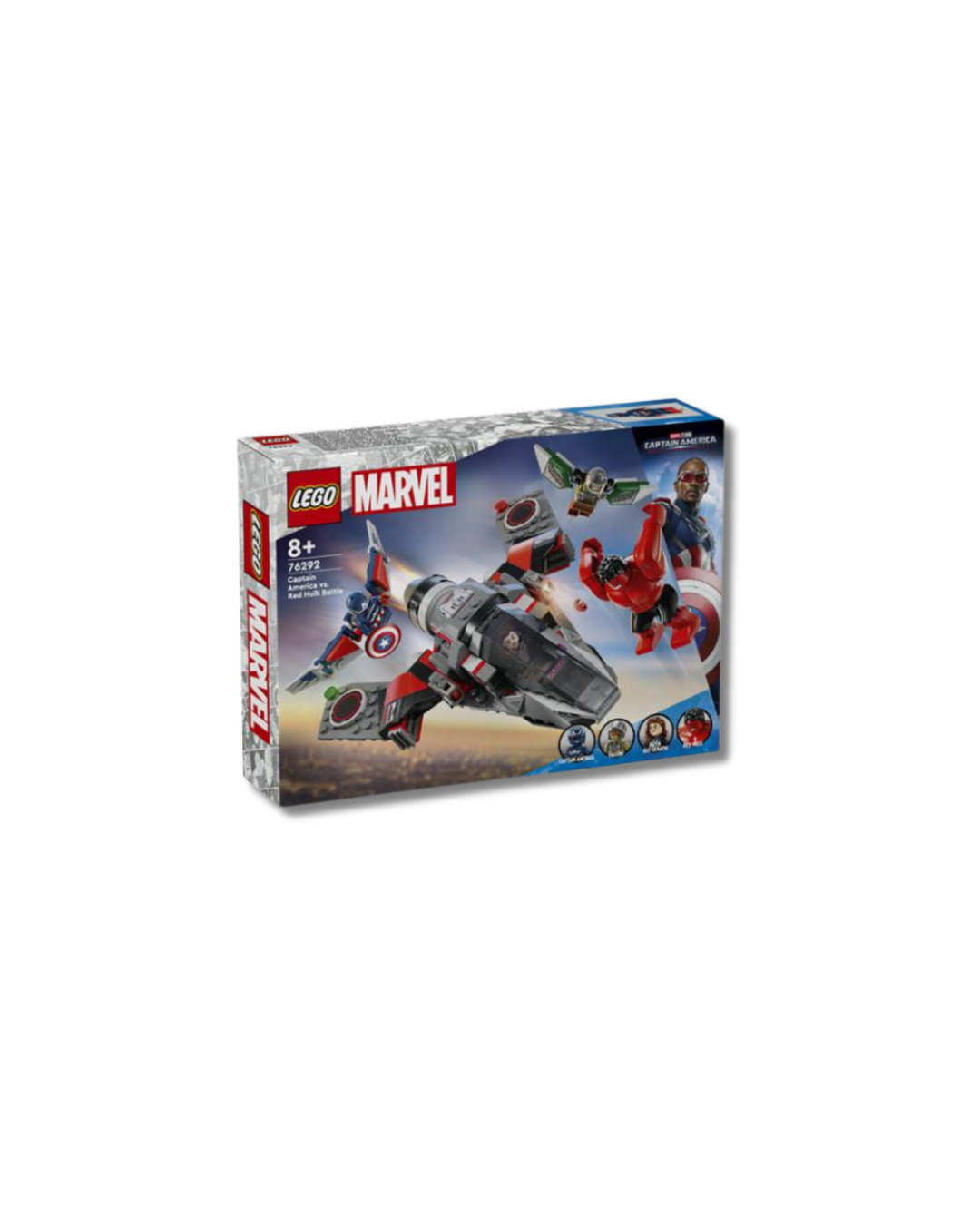 Lego Super Heroes - Marvel Cap America vs Hulk Rosso