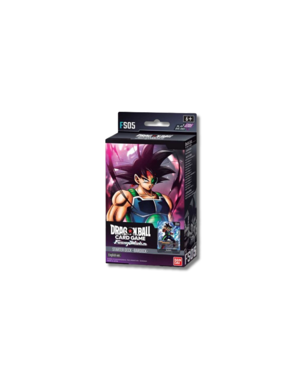 Dragon Ball Super Card Game: Fusion World - Starter Deck - Bardock FS-05 (ENG)