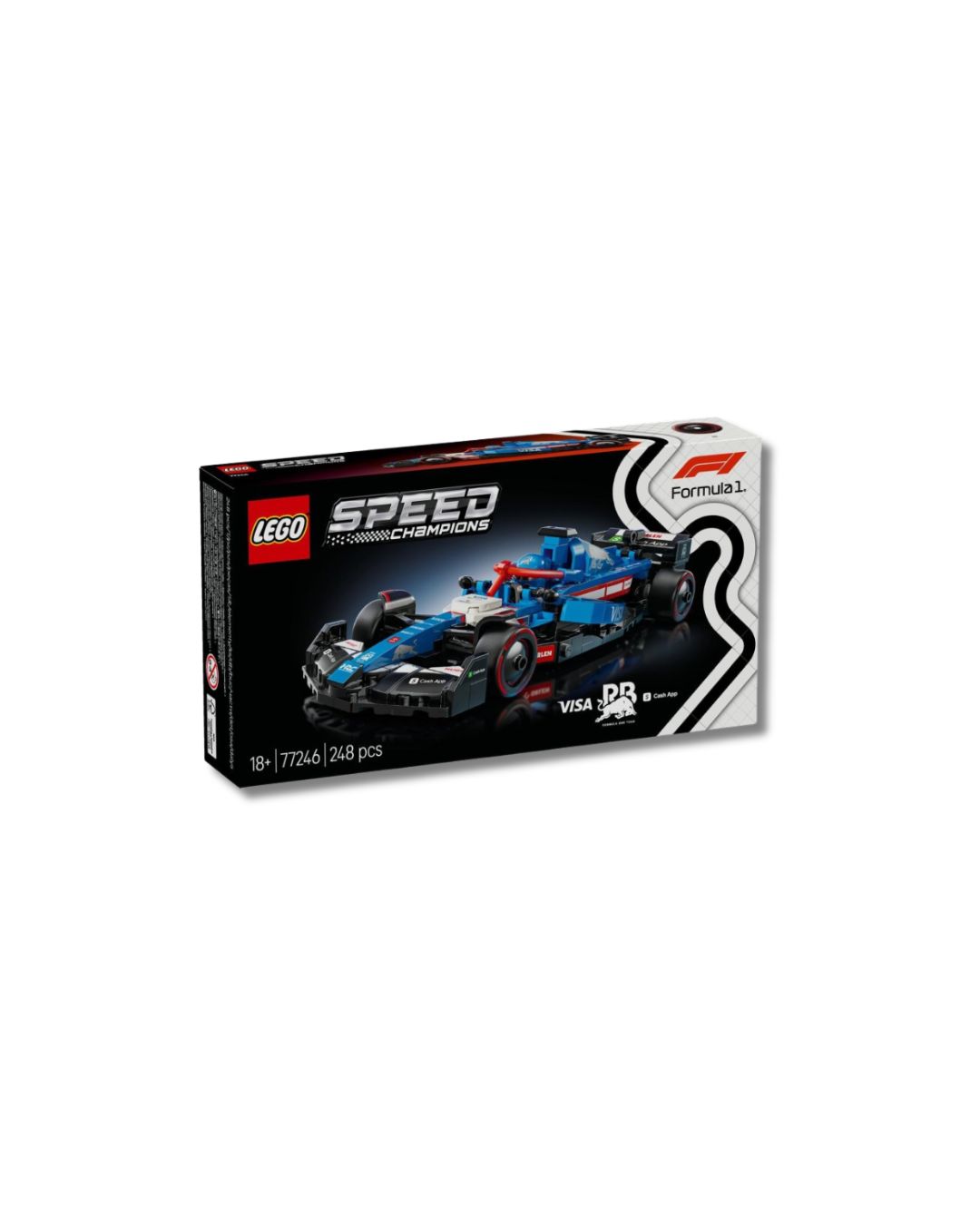 Lego Speed Champions - Visa Red Bull 248 pz