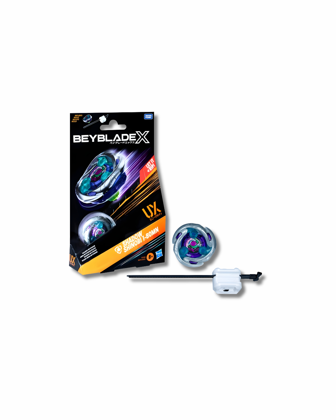 BeyBlade X - Starter Pack - Shadow Shinobi 1-80 MN