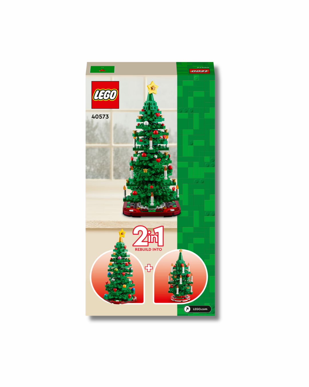 Lego 40573 Albero di Natale 2 in 1