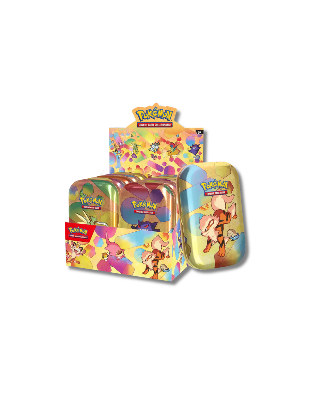 Box Sigillato 10 Mini Tin da Collezione - Scarlatto e Violetto - 151 (ITA)