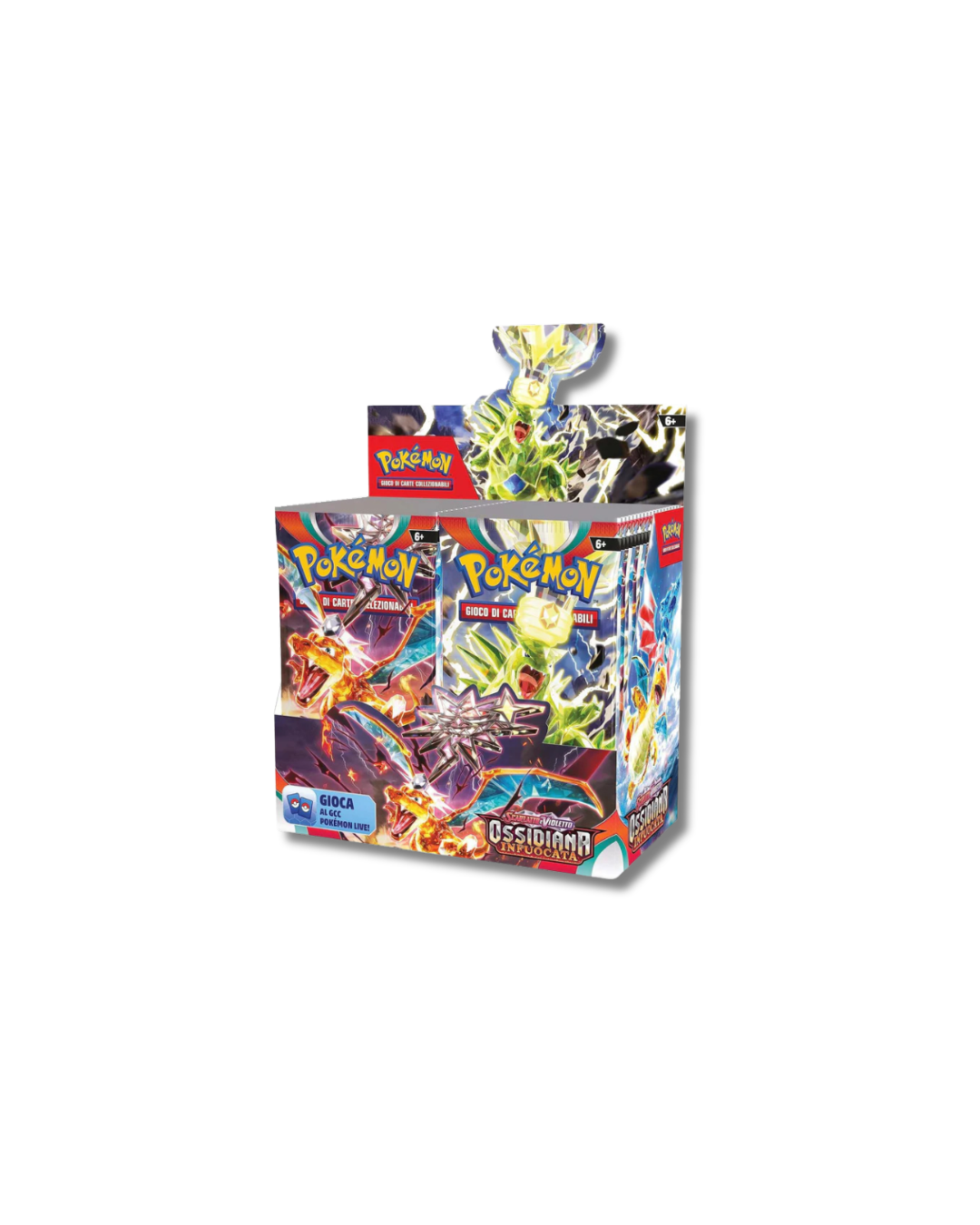 Scarlatto e Violetto - Ossidiana Infuocata Booster Box 36 Buste (IT)