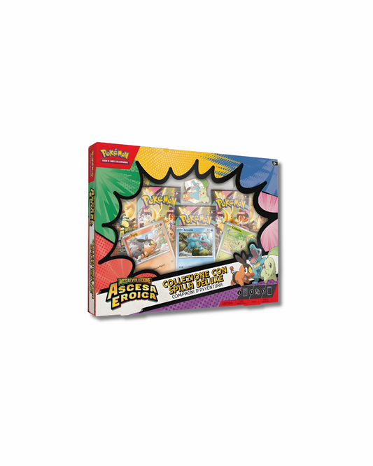 Megaevoluzione: Ascesa Eroica - Collezione con Spilla Deluxe - Compagni d'Avventura (ITA)