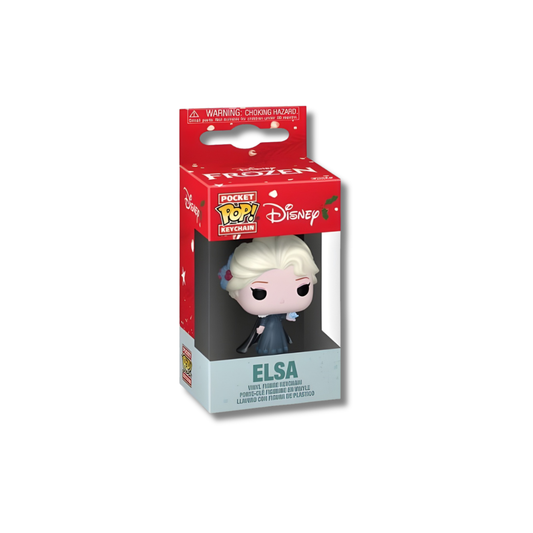 Keychain Funko POP! Disney Princess: Holiday Elsa