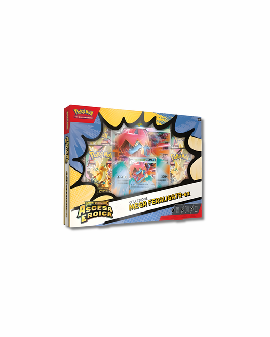 Megaevoluzione - Ascesa Eroica - Collezione Mega Feraligatr ex (ITA) (Piccolo difetto sulla scatola)