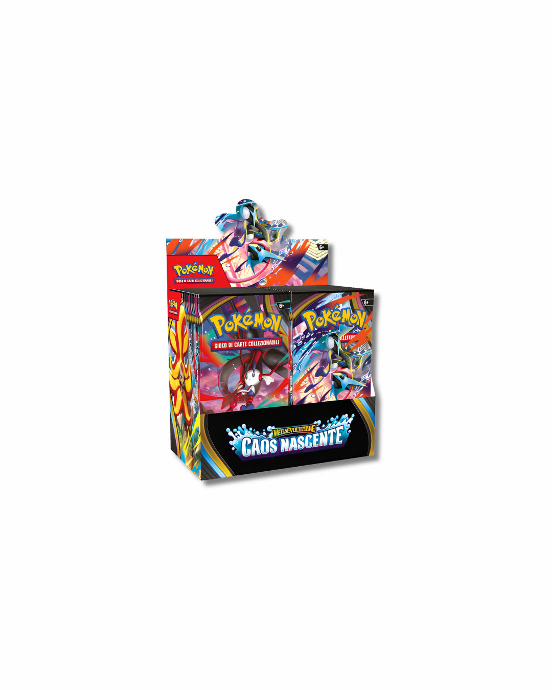 Megaevoluzione - Caos Nascente - Booster Box da 36 Buste (ITA) (piccole imperfezioni sulla pellicola)
