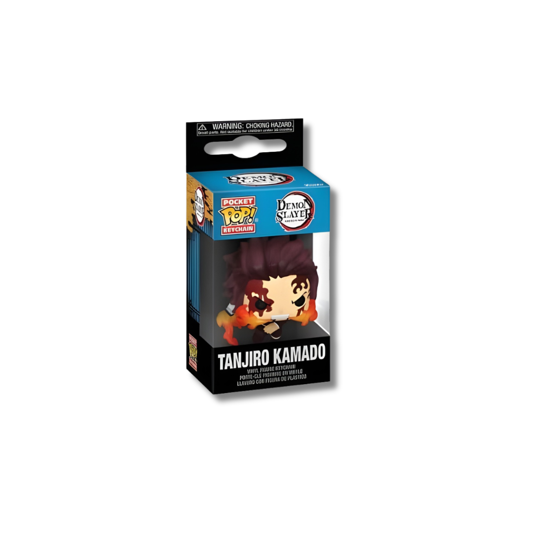 Keychain Funko POP! Demon Slayer: Tanjiro Kamado (Dancing Flash)