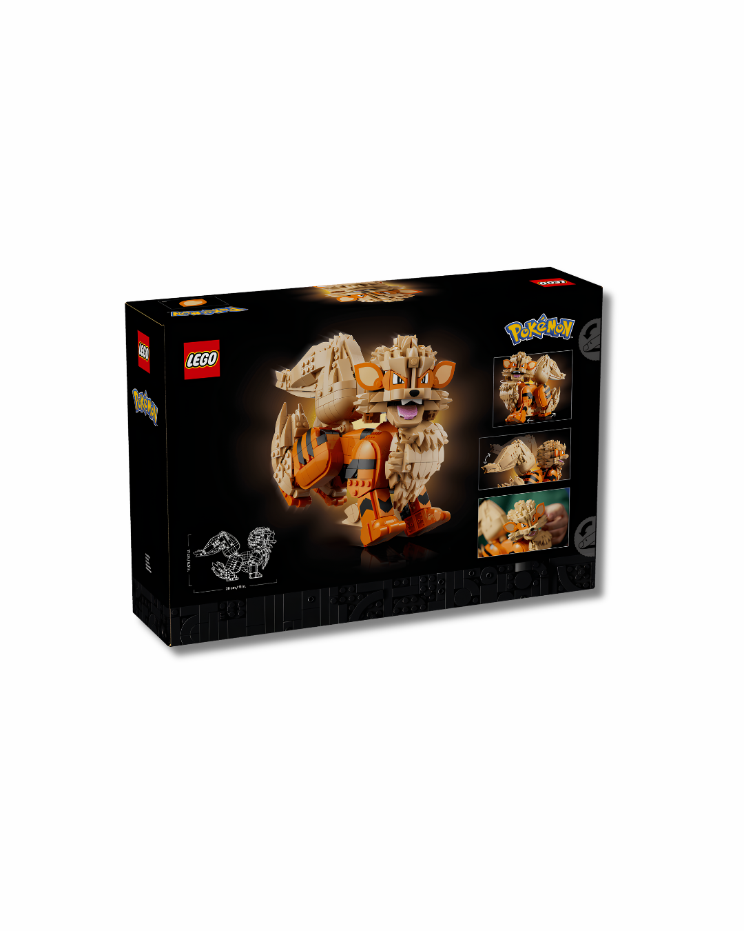 LEGO Pokémon - Arcanine (72160) – Set da Collezione 1.190 pz.