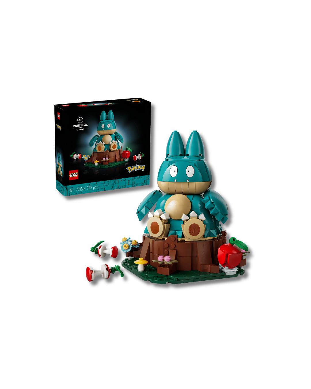 LEGO Pokémon - Munchlax (72150) – Set da Collezione 757 pz.