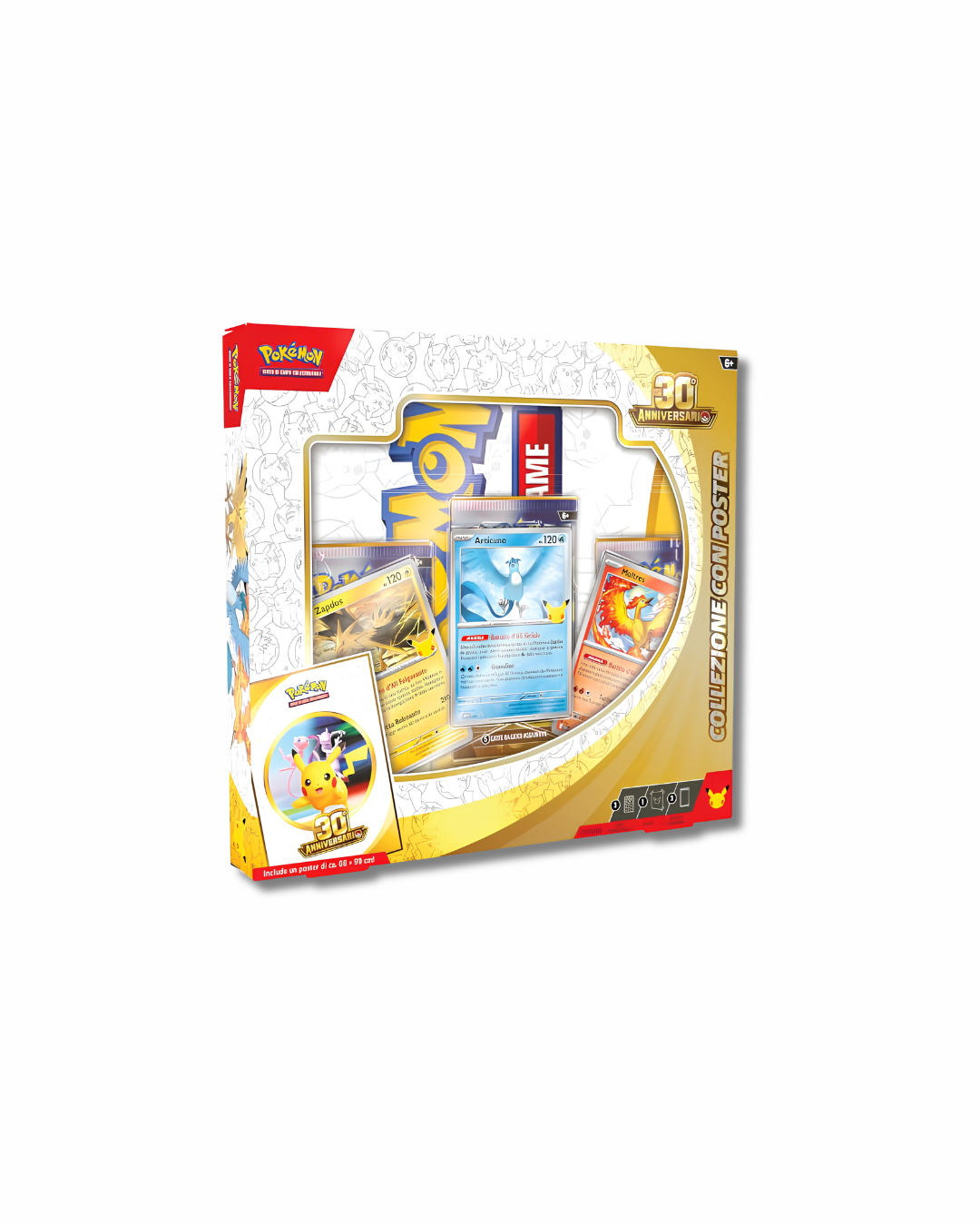 Pokémon TCG: 30th Celebration - Collezione con Poster (ITA)