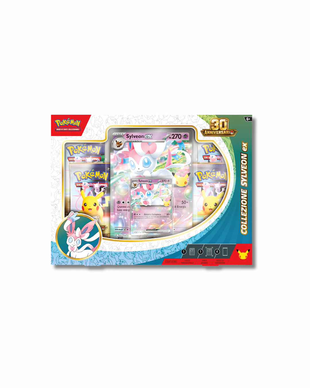 Pokémon TCG: 30th Celebration - Pokémon EX Box (ITA)