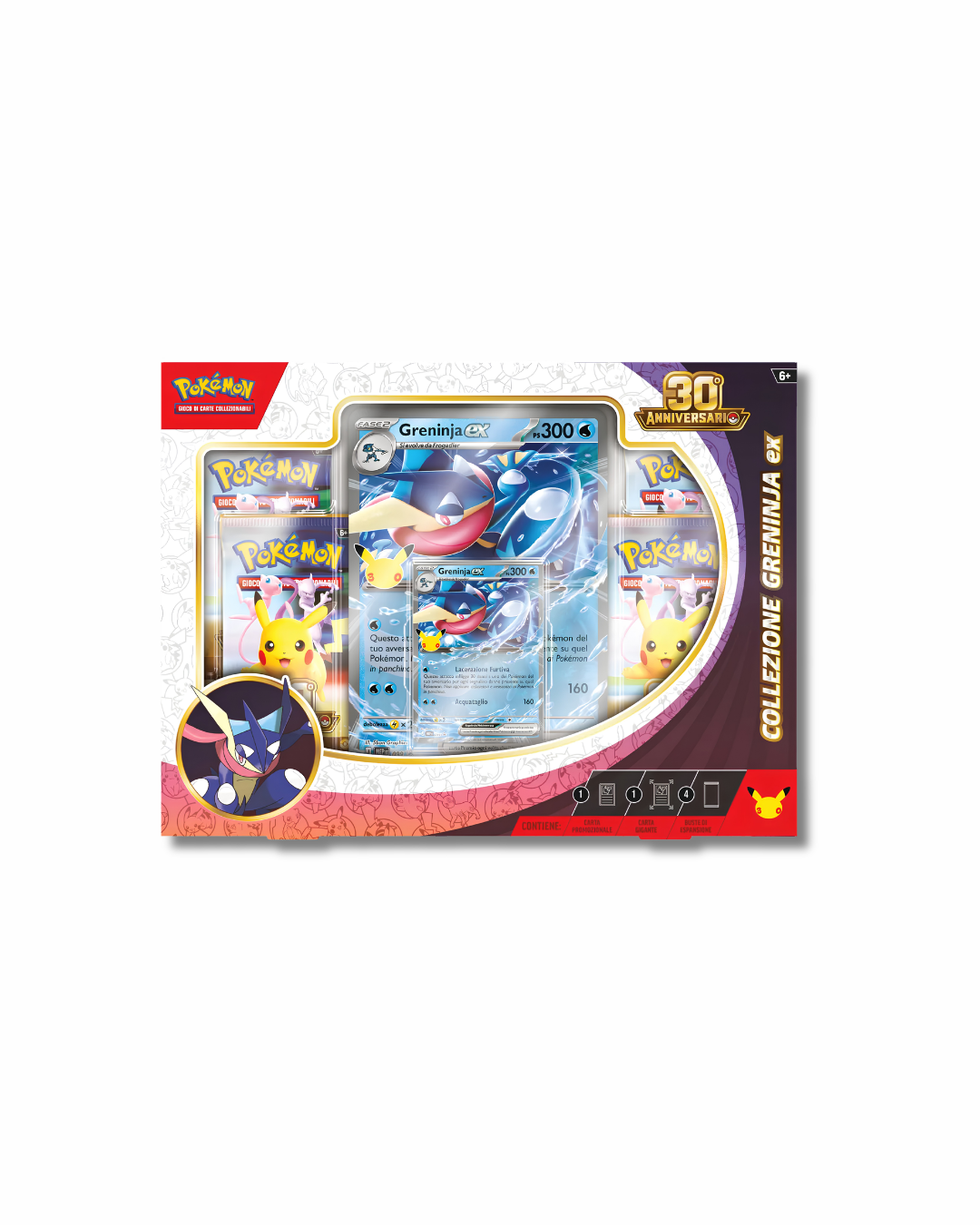 Pokémon TCG: 30th Celebration - Pokémon EX Box (ITA)