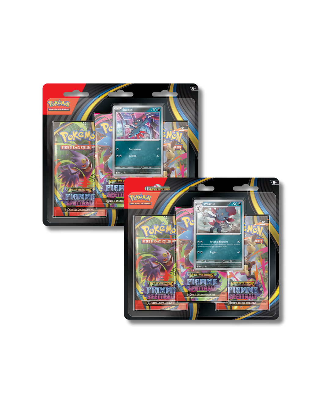 Pokémon Megaevoluzione - Fiamme Spettrali - 3 Pack Blister (ITA)