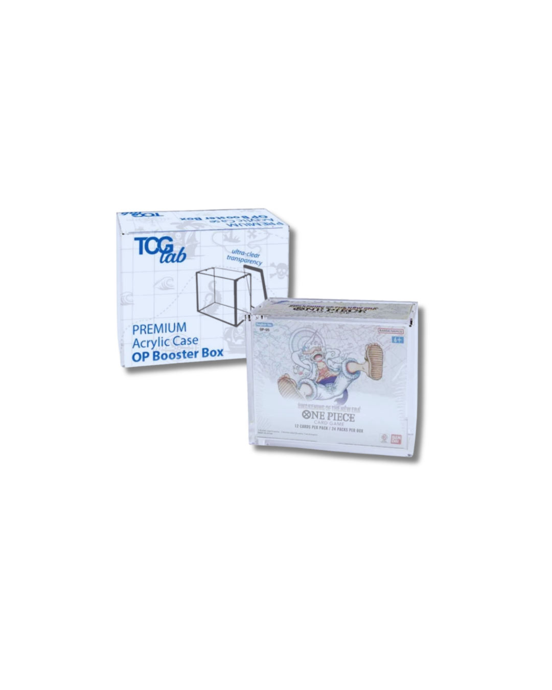 TCGLab - Premium Case Protettivo per OP Booster Box Magnetico in Plexiglass