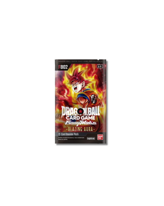 Dragon Ball Super Card Game: Fusion World -  Booster Box da 24 Buste - Blazing Aura FB-02 (ENG)
