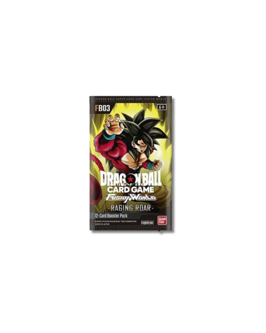Dragon Ball Super Card Game: Fusion World - Booster Box da 24 Buste - Raging roar FB-03 (ENG)
