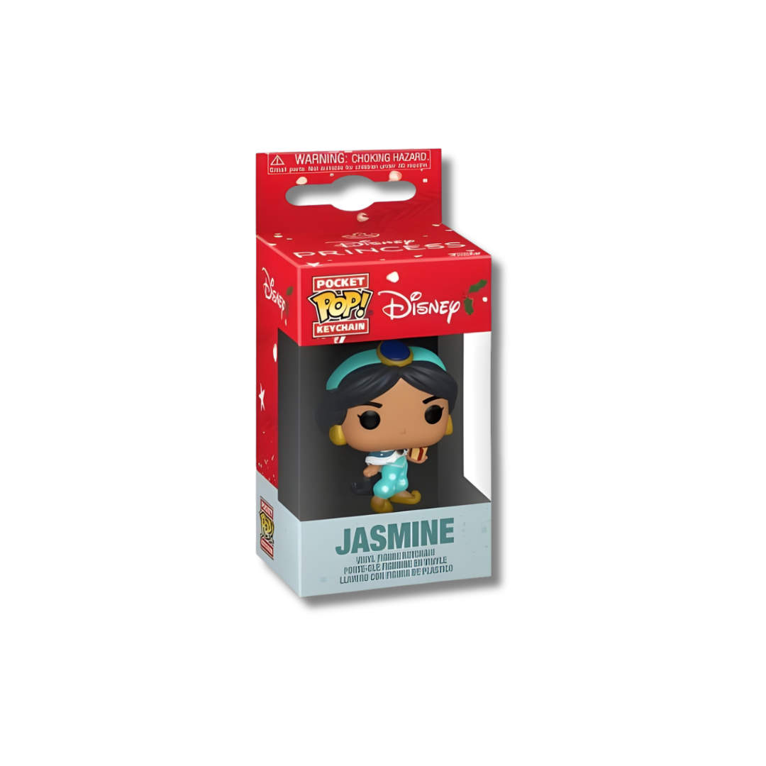 Keychain Funko POP! Disney Princess: Holiday Jasmine