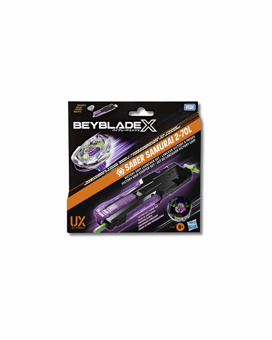 Beyblade X - Launcher Deluxe - Saber Samurai 2-70L