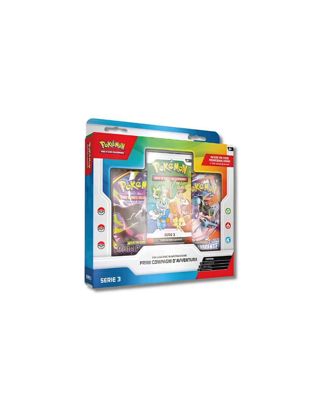 Pokémon – Collezione Illustrazione Primi Compagni d'Avventura - Serie 3 (ITA)