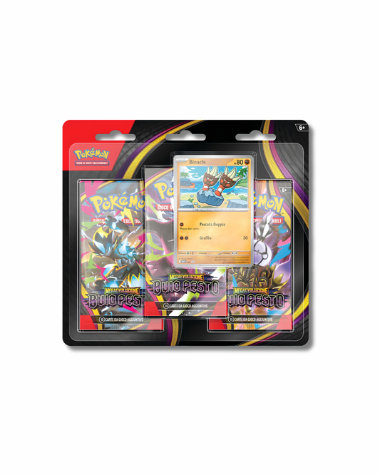 Pokémon Megaevoluzione – Buio Pesto - Blister 3 Buste + Carta Promozionale (ITA)