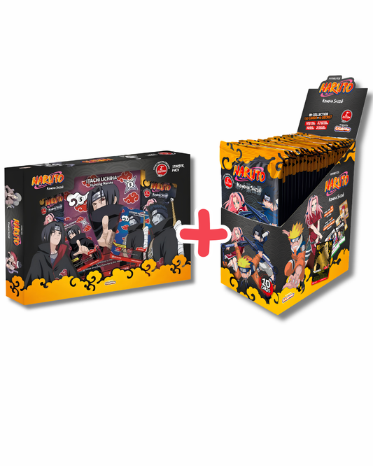Bundle Naruto Mythos - Booster Box + Special Pack Itachi e Kisame (ENG)