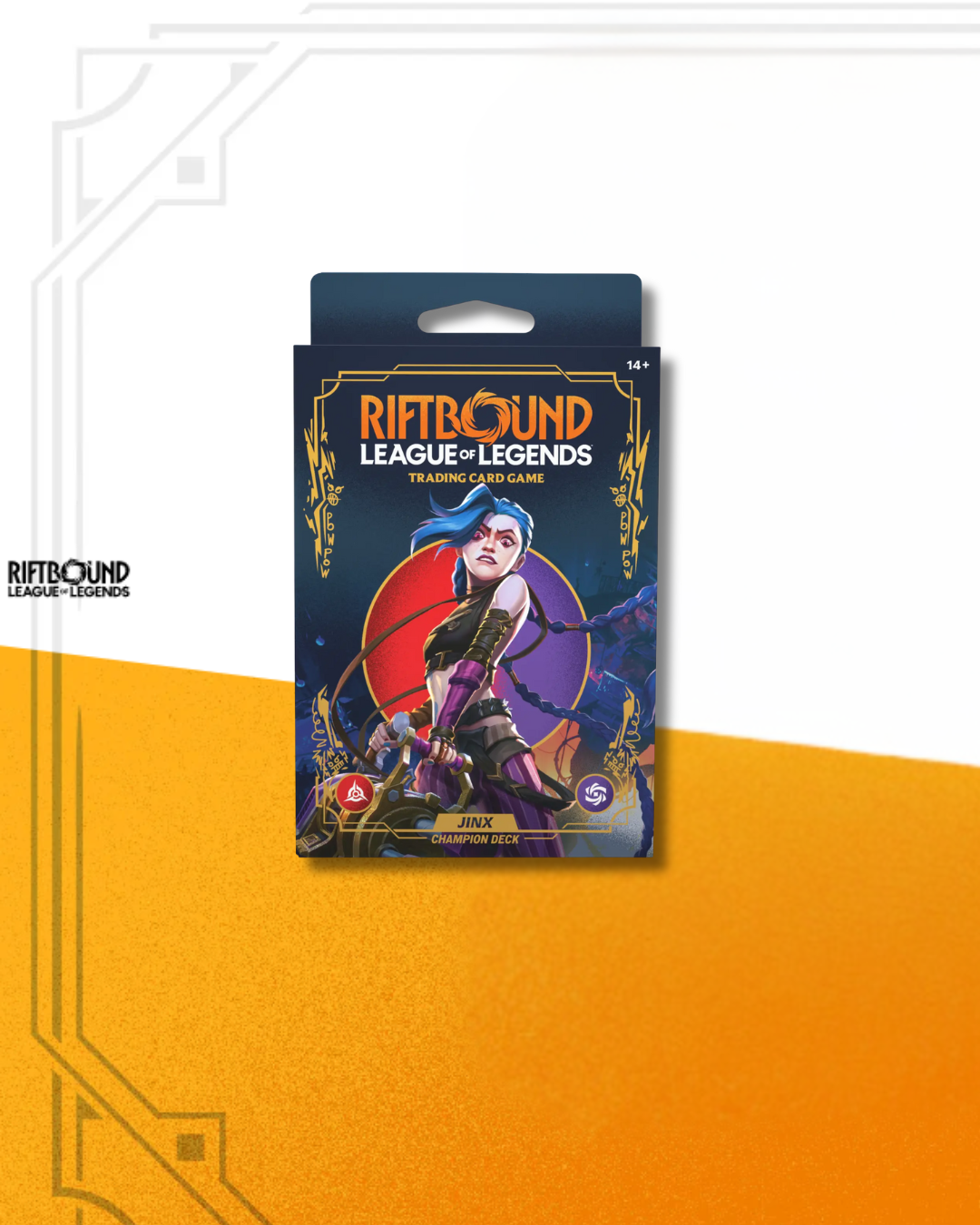 Riftbound - Origins GCC - Mazzo campione League of Legends - Jinx