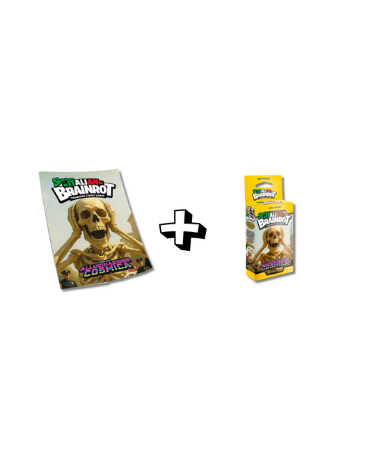 Skifidol Italian Brainrot - Bundle Album + Mini Box da 3 Buste - Allucinazione Cosmica (ITA)